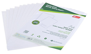 Bao Thư Trắng Grand A4 (10 Cái)